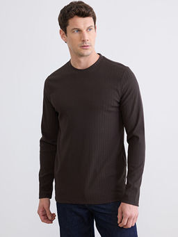 Bisiklet Yaka Ribana Erkek Ti??rt