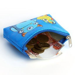 Цена за 2 шт. Кошелёк детский на молнии «Монстр голубой», 11×8.5 см