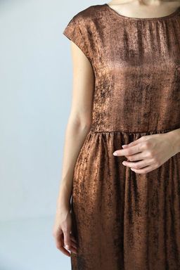 Платье со сборкой по талии - Looklikecat фото 2