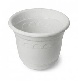 Горшок "Колывань-мрамор" с подставкой 1,8л. ф18см. арт.С93М