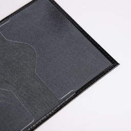 Обложка для паспорта, тиснение, крокодил, цвет чёрный - Simaland фото 6