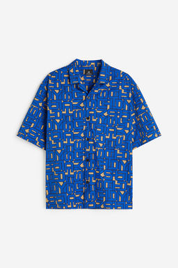 Camisa resort estampada Oversized Fit - H&m фото 6