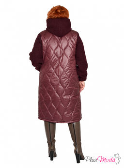 Пальто Модель №2135 размеры 44-84 - Plusmoda фото 3