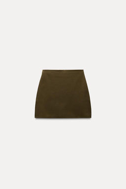 PLAIN KNIT MINI SKIRT - Zara фото 5