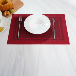Цена за 12 шт. Салфетка сервировочная на стол Окно, 4530 см, цвет красный - Simaland фото 6