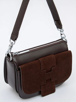 Сумка 1114CF coffee Polina&Eiterou