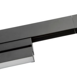 ULB-M80-22W/4000K/35 BLACK Светильник-прожектор линейный светодиодный трековый. Для магнитных шинопроводов. 2000 Лм. Белый свет (4000К). Черный. ТМ Uniel
