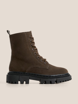 Женские ботинки TENDANCE Артикул 4540037, зелено-коричневый