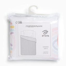 Пододеяльник Этель Pretty rainbows 143х215 см, 100% хлопок, бязь  фото 3