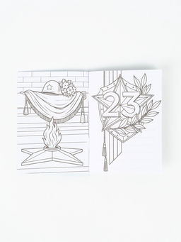 Подарочный набор, блокнот раскраска А6, 32 л., ручка пиши-стирай «С 23 февраля»