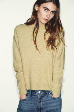 JUMPER WITH WOOL AND ALPACA - Zara фото 10