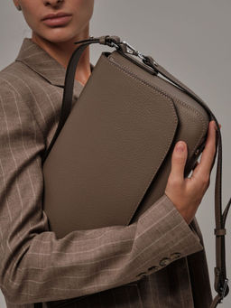 Сумка на плечо Deboro 30512 тауп