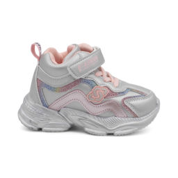 Кроссовки детские высокие В8982-28 серебро - Sport фото 2