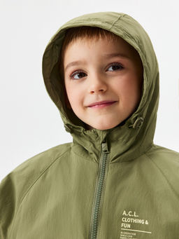 ACOOLA / Куртка детская для мальчиков Nack хаки  фото 5