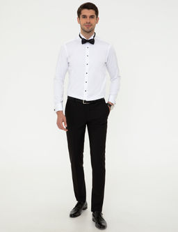 Beyaz Slim Fit Smokin G_mlek