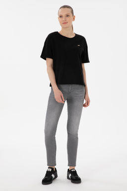 Kad_n Siyah Ti__rt Sepette S_rpriz _ndirim - U.s. polo assn фото 4