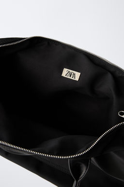 NYLON TOTE BAG WITH BEAR CHARM - Zara фото 4