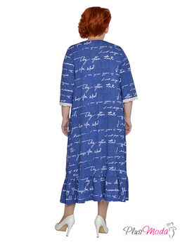 Платье Модель №1942 размеры 44-84 - Plusmoda фото 5