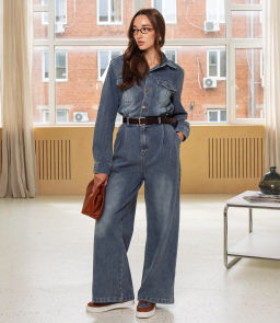 Комбинезон #КТ5003, синий