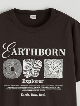 Bask?l? Erkek ?ocuk Ti??rt