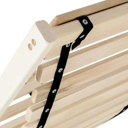 Шезлонг деревянный, 65×103×15 см, складной, липа