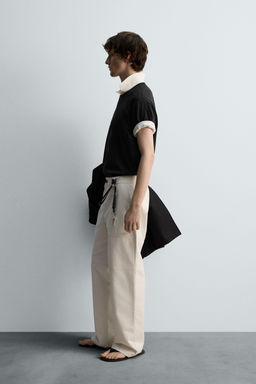 REGULAR FIT TROUSERS WITH POCKETS - Zara фото 4