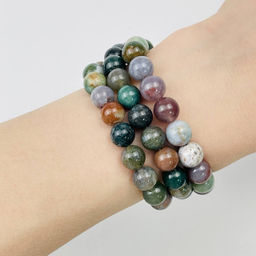 Бусины для украшений из Мохового агата