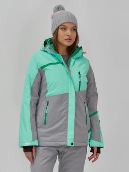 Горнолыжный костюм женский зимний бирюзового цвета 0709_1Br - Chunmai фото 14