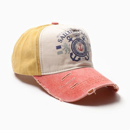 Кепка мужская MINAKU Sailing team, горчичная, размер 56-58