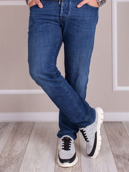 Кеды мужские Турция / Классические кроссовки в стиле casual 121-54-00 Серый - Piniolo фото 3