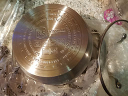 Набор посуды 8 пр "Бохманн" (2,1л,2,9л,3,9л,6,6л) стекл. крыш., 7-ти шаг дно, арт. RS/CW1855-08