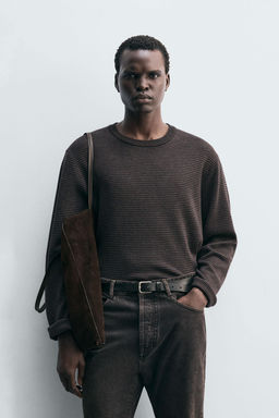 STRIPED JACQUARD SWEATER - Zara фото 2