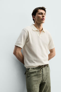 POLO PIQU? REGULAR FIT / Crudo - Zara фото 6