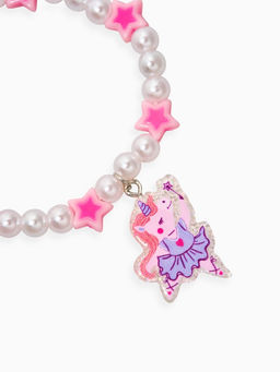 Набор детских браслетов «Выбражулька. Замок и Единорог», 3 шт. силиконовый, разноцветный