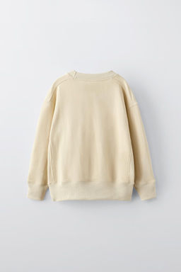 SWEATSHIRT WITH EMBROIDERED PATCH - Zara фото 6