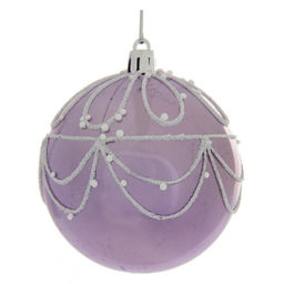 Набор из 12шт Украшение новогоднее "Шар", D 8 см, L35 W27 H8,5 см