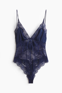 Body de microfibra y encaje - H&m фото 2