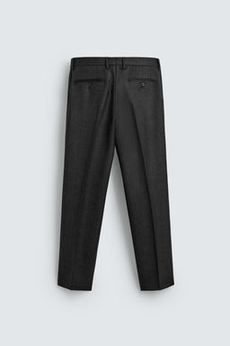 100% WOOL TWILL SUIT TROUSERS AARON LEVINE X ZARA фото 7
