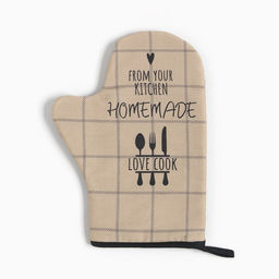 Набор кухонный Kitchen варежка-прихватка 20х28см, прихватка 19х19см,100% хл - Этель фото 2