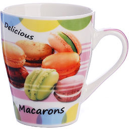 25971 Кружка 340мл Макаруны (мин.4шт)LR(х36) - Mayer&boch фото 5