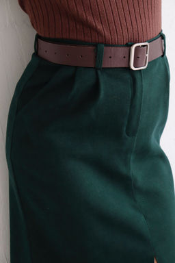 Юбка миди-макси с разрезом спереди - Martichelli фото 40