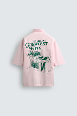 CAMISA CUADROS COMBINADO GR?FICO / Rosa / Blanco - Zara фото 9