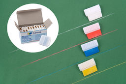 Gamma ТС-130 Мел портновский с точилкой 10 шт ассорти