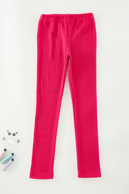 Lacivert-Fusya-Mor 3lu K?z Cocuk Basic Orme Tayt TKDAW25TA00002 - Trendyolmilla фото 4