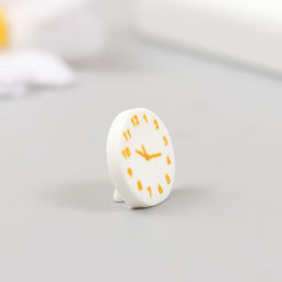 Цена за 5 шт. Декор для творчества полистоун «Настенные часы», 1.6×1.7 см