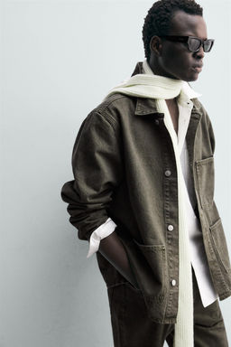 DENIM JACKET WITH POCKETS