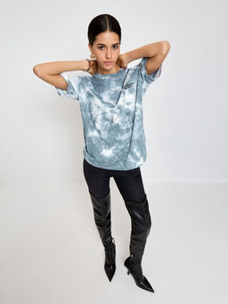 Футболка жен. Anaheim сине-зеленый - Concept club фото 3