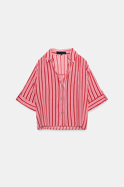 CAMISA FLUIDA RAYAS / Multicolor