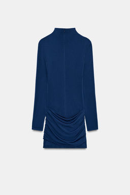 SHORT DRESS WITH SASH