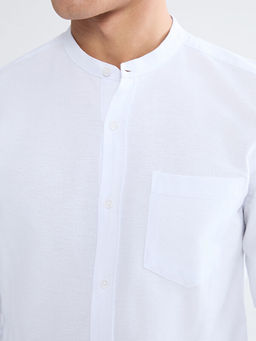 Regular Fit Hakim Yaka Uzun Kollu Erkek G?mlek